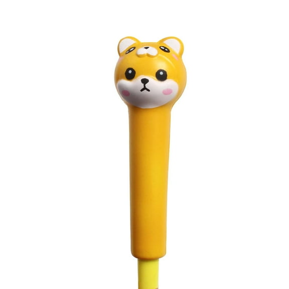 UttpKLBx 2024 New Soft Decompression Student Calligraphy Pen With Exchangeable Elastic Pen Classroom Supplies (C)