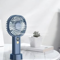 UttpKLBx Air Conditioner for Room Mini Air Conditioner Portable Mini Handheld Fan Small Powerful Fan, for Children's Rooms (Blue)