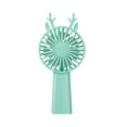 thumbnail image 1 of UttpKLBx Air Conditioning Fan 3 Speeds Personal Small Hand Fan Portable AC Air Cooler Air Fans Cooling for Room, for Bedroom Office Home (Green), 1 of 6