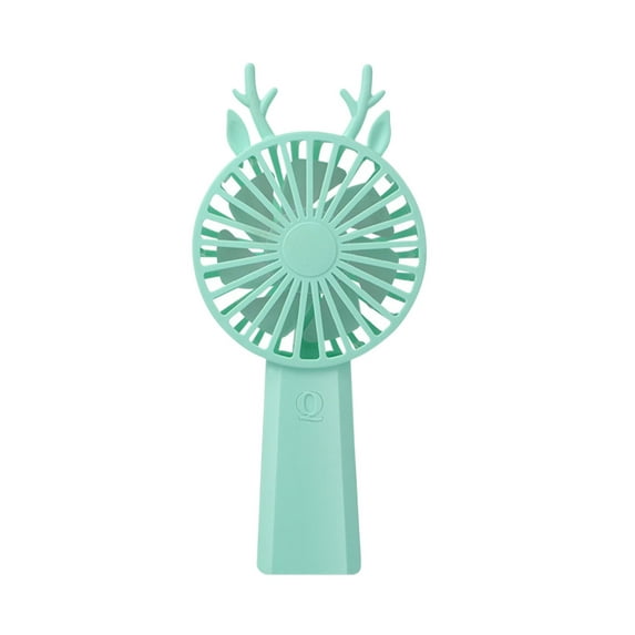 UttpKLBx Air Conditioning Fan 3 Speeds Personal Small Hand Fan Portable AC Air Cooler Air Fans Cooling for Room, for Bedroom Office Home (Green)