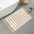 thumbnail image 1 of UttpKLBx Bathroom Rugs and Mats Sets Extra Soft and Absorbent Microfiber Bath Mat Bathroom Absorbent Floor Mat Memory Foam Bathroom Mats, Bathroom Rug Mat (Khaki), 1 of 8