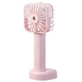 thumbnail image 1 of UttpKLBx Clearance Portable Air Conditioner Foldable Portable Personal Fan Desk Fan Battery Powered Portable Fan, for Room Bedroom Office Desk (Pink), 1 of 9