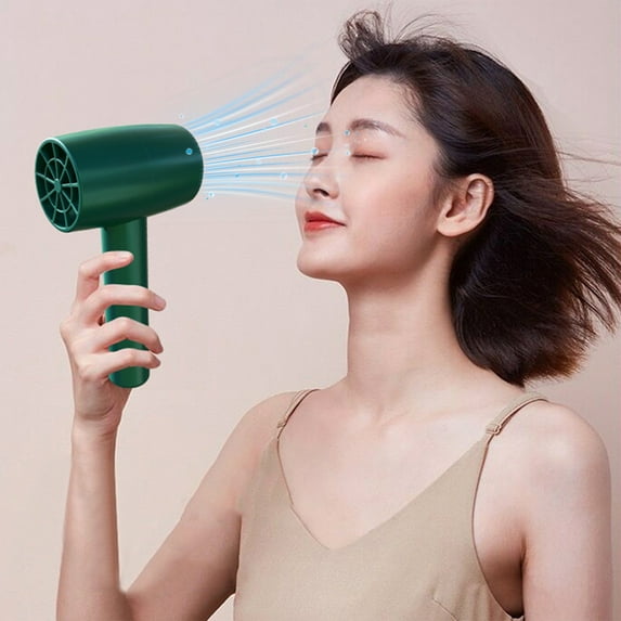 UttpKLBx Clearance Portable Conditioner Fan Personal Quiet Cooling Fan Handheld High Power Fan 12v Portable Air Conditioner, for Room Bedroom Office Desk (Green)