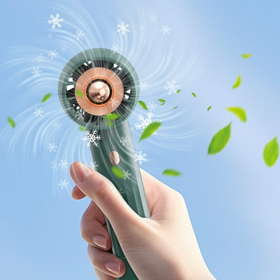 UttpKLBx Fans That Blow Cold Air Room Cooler Air Conditioner 3 Speed Mini Evaporative Cooler Desk Air Conditioner for Office, Suitable for Makeup Travel Outdoors (green)