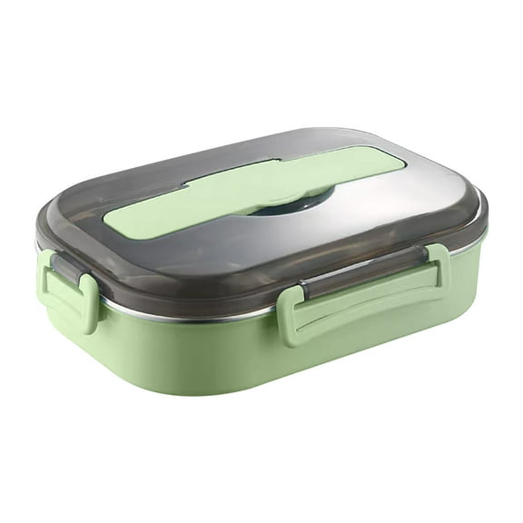 UttpKLBx Glass Food Storage Containers Lunch Box Containers for Women Divided Lunch Containers for Adults Leakproof Lunch Containers for Adults, Lunch Containers for Teens (Green)