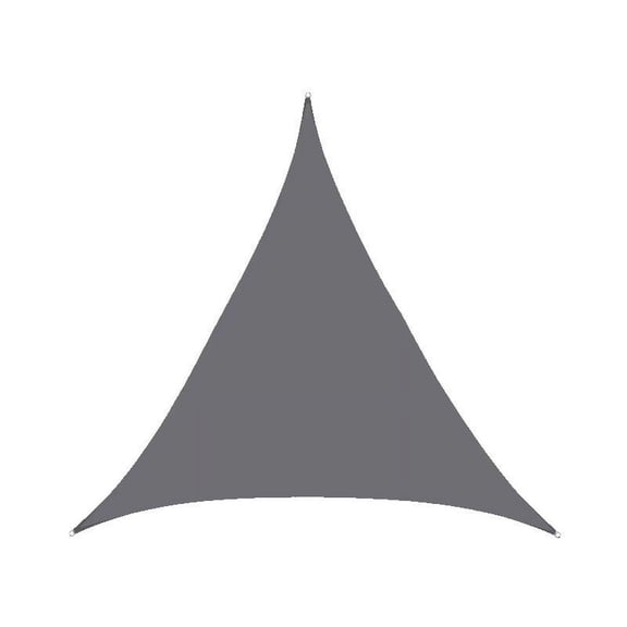 UttpKLBx Ground Swimming Pool Accessories Sun Protection Triangular Shade Garden Swimming Pool AntiUV Shade Cloth Tarpaulin Canopy Beach Supplies (Gray)