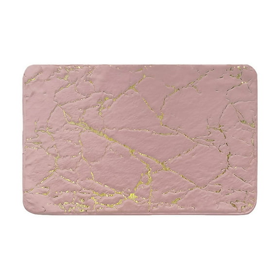 UttpKLBx Memory Foam Bath Mat Rug Dry Fast Bath Mat Absorbent Bath Mats for Bathroom Non Slip Rugs And Mats, Decor for Bathroom (D)