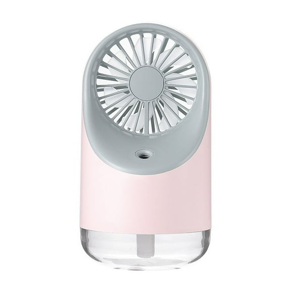 UttpKLBx Mini Cool Air Fan for Bedroom Battery Powered Desk Fan Tower Fan Battery Operated Fan Large, Home Offices And Bedrooms (Pink)