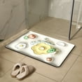 thumbnail image 1 of UttpKLBx Non-Slip Machine Wash Dry Plush Bath Mats Non Slip Bathroom Floor Mat Water Absorbent Bath Mat Cute Bathroom Rug, Rugs for Bathroom Floor (E), 1 of 8