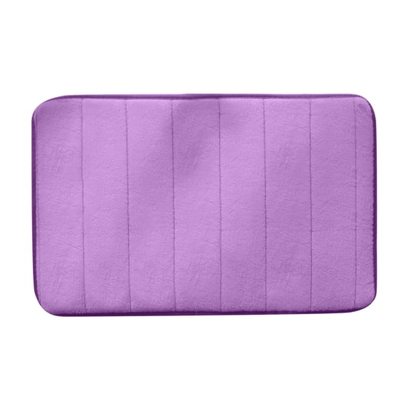 UttpKLBx Non-Slip Soft Plush Shaggy Bath Carpet Memory Foam Bathroom Rugs Waterproof Bathroom Mat Bathroom Washable Rugs, Luxury Home Essentials (M)