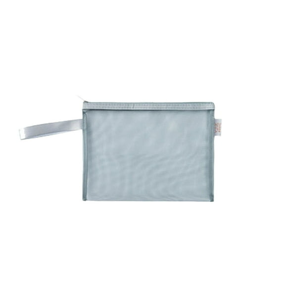 UttpKLBx Office Supplies Clearance Sale Morandis Handheld Book Bag Nylon Mesh Transparent Thickened Stationery Homework Toy Storage File Bag Daily Use Gifts for Teachers (grey)