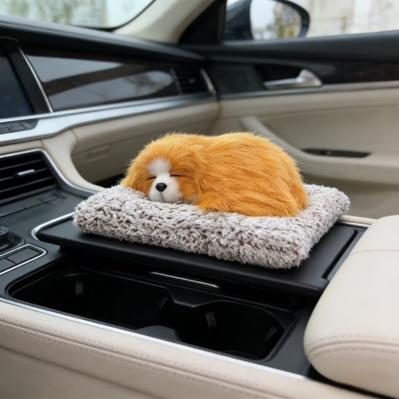 UttpKLBx Orange Animal Air Freshener for Car, Car Dashboard Decoration Odor Eater, Reusable Carbon Air Purifier for SUV