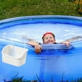 thumbnail image 1 of UttpKLBx Outdoor Swimming Accessories Pool Side Storage Basket Set, Pool Cup, Above Ground Pool Accessories, Pool Toy Basket, Pool Storage Bins for Most Frame Pools for Swimmers Pool (White), 1 of 7