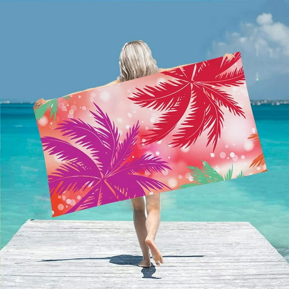 UttpKLBx Pool Party Games for Kids Microfiber Beach Towel Super Sandproof Beach Blanket Multi-Purpose Towel for Travel Swimming Pool Camping Swimming Pool Accessory (A)