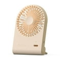 thumbnail image 1 of UttpKLBx Portable Window Air Conditioner Mini Vertical Conditioner Small Table Fan Mini Desk Fan Battery Powered, for Children's Rooms (Yellow), 1 of 7
