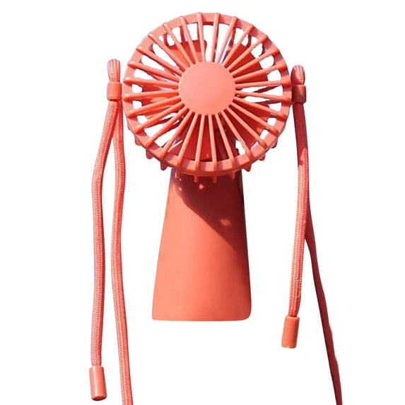 UttpKLBx Quiet Oscillating Fan for Indoors Bladeless Portable Mini Fans Battery Powered Fans Portable Mini Portable Fan Rechargeable, Suitable for Home Offices (Red)