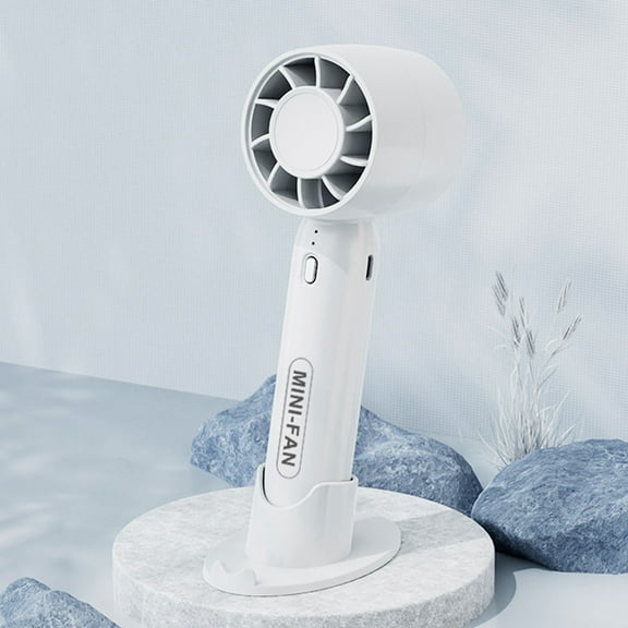 UttpKLBx Smart Portable Air Conditioner Powerful Handheld fan Usb Multi-function Cooling Fan Usb Charging Portable Mini Fan, Home Office Travel Camping Fan (White)