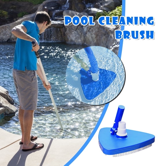 UttpKLBx Swimming Pools & Spas Clear Weighted Triangle-Pool Vacuum Vinyl Liner Swimming Pool Vacuum Yard Essentials (A)