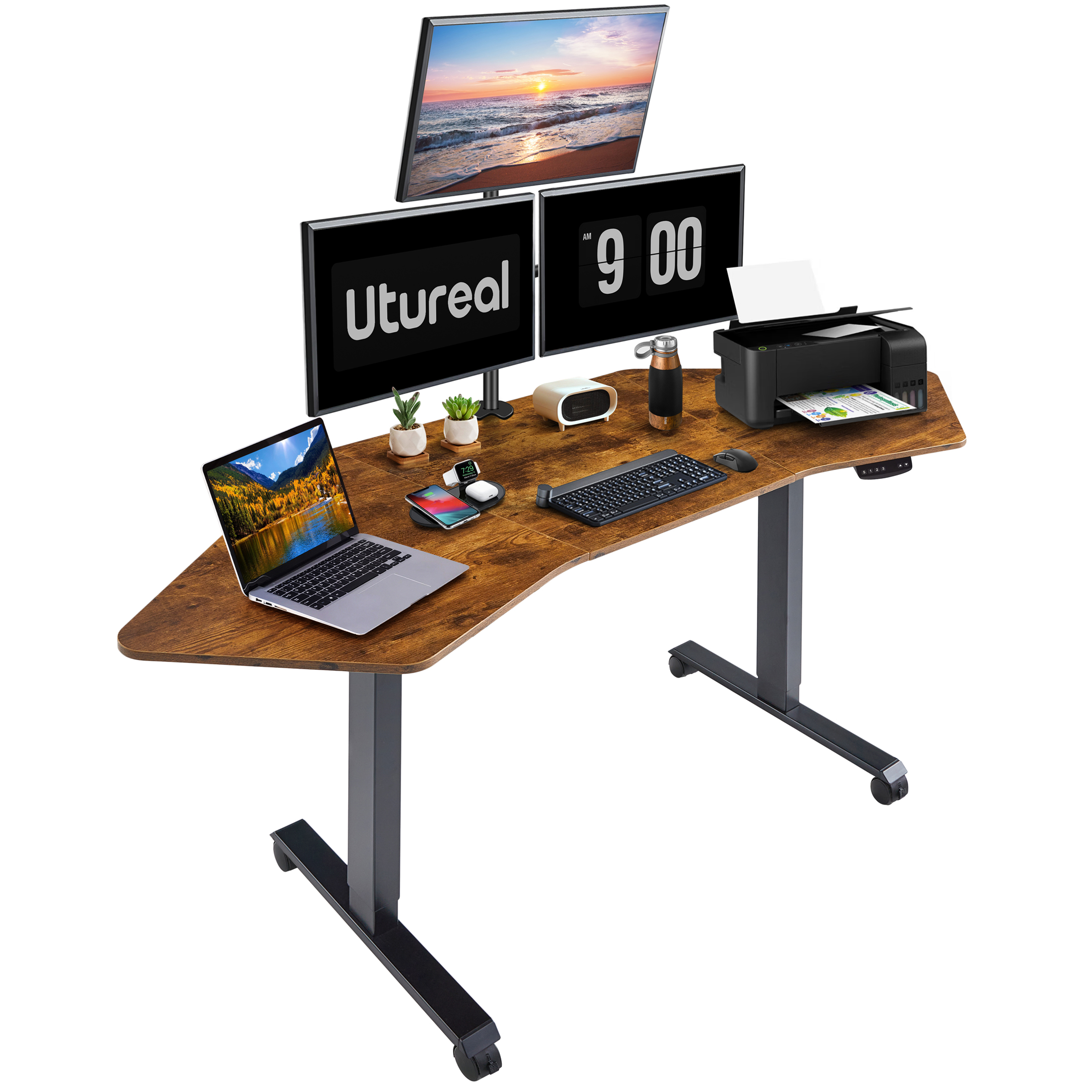 Autonomous SmartDesk HeightAdjustable Standing Desk Single Motor