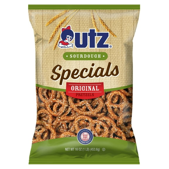 Utz Special Pretzels, 5.5 oz Snack Bags, 16 Count Pack