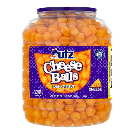 product image of Utz Cheese Balls, 23 oz Barrel