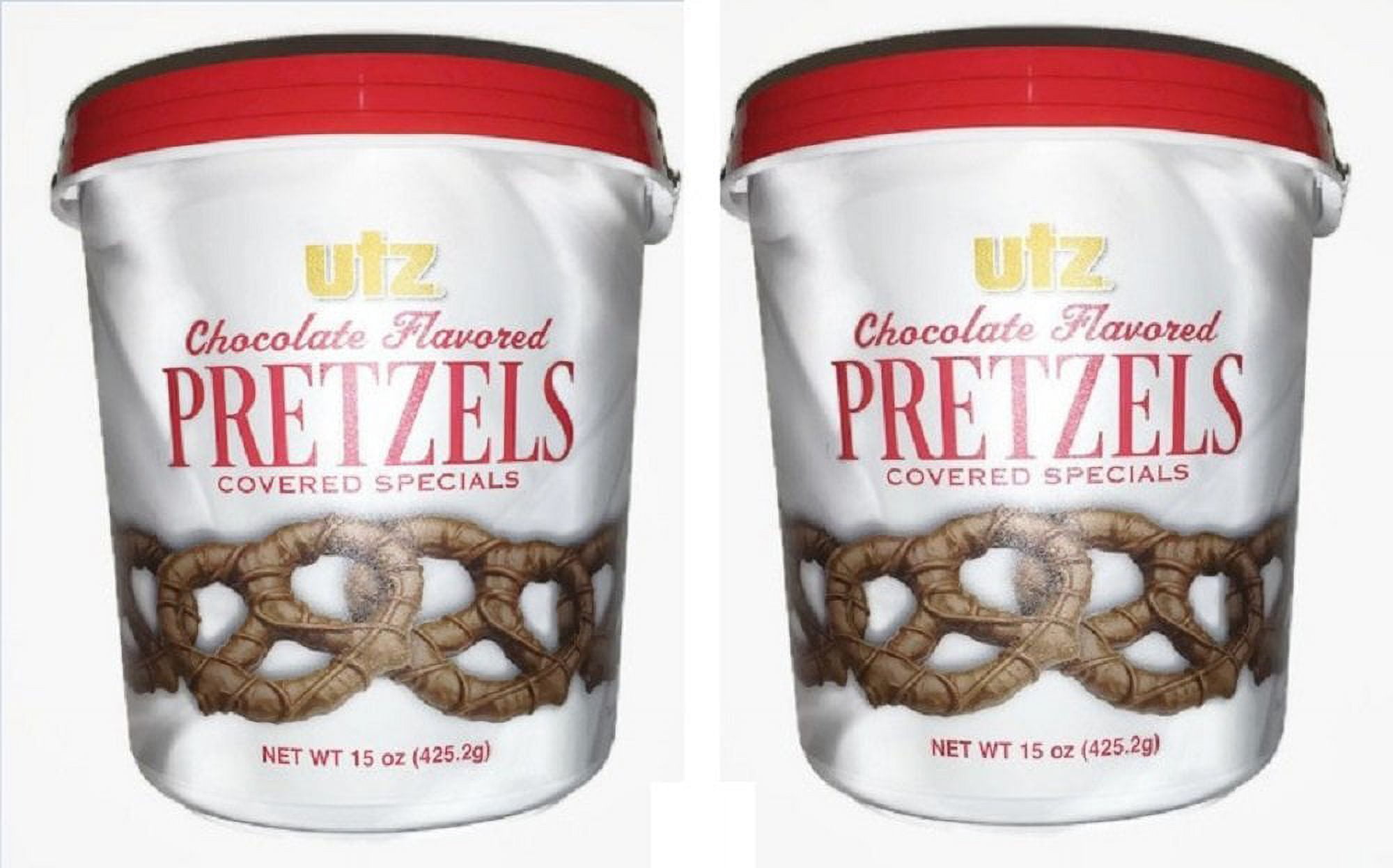 Utz Chocolate Flavored Pretzels 15 Oz. (2 Pack)