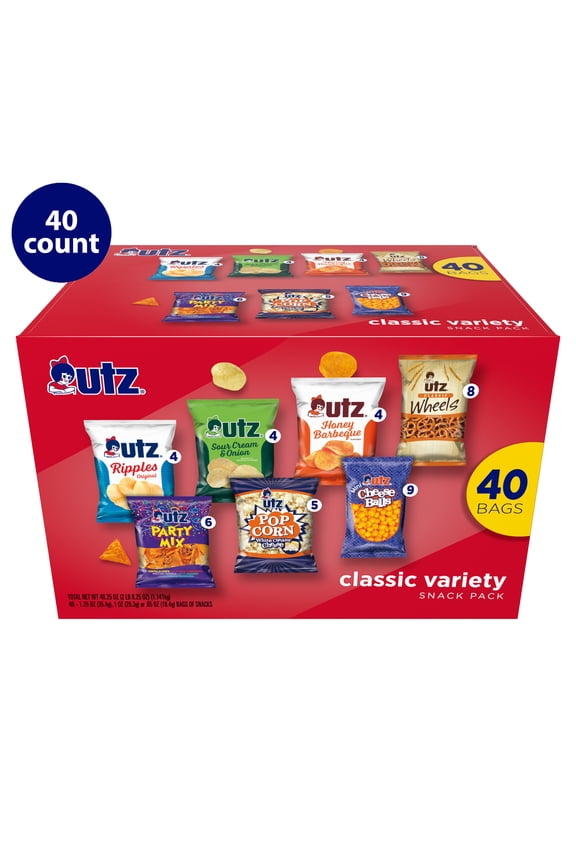 Classics Snack Box, Variety Pack, 1 oz, 40 Count