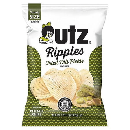 Utz Dill Pickle Ripple Chips - 7.75 OZ