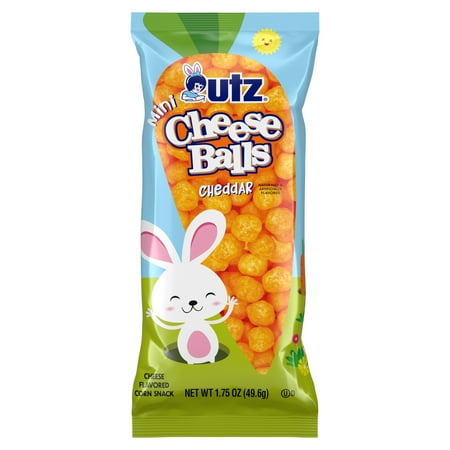 Utz Easter Mini Cheddar Cheese Balls, 1.75 oz