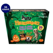 Utz Halloween Bats and Jacks Pretzel Treats, 0.5 oz, 36 Count
