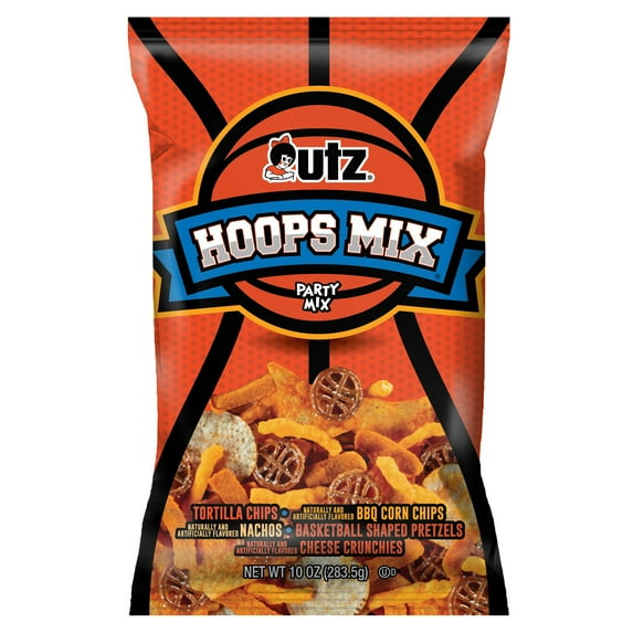 Utz Hoops Mix, 10 oz Bag