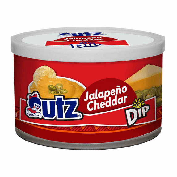 Utz Jalapeno & Cheddar Dip, 2-Pack 9 oz. Cans