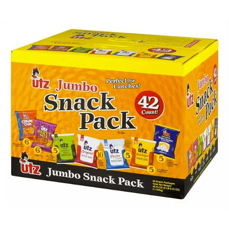 Utz Jumbo Snack Pack (1 oz., 42 ct.)