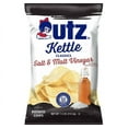 thumbnail image 1 of Utz Kettle Classics Salt & Malt Vinegar Crunchy Potato Chips 7.5 oz. Bag (4 Bags), 1 of 3