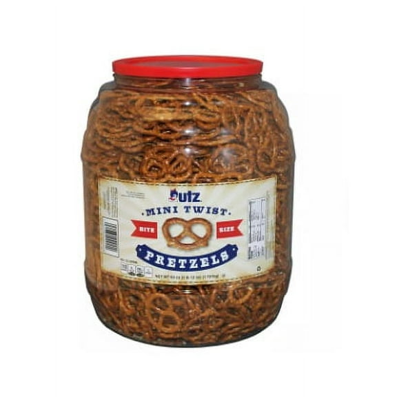 Branded Utz Mini Twist Pretzels (60 oz.) Pack of 1