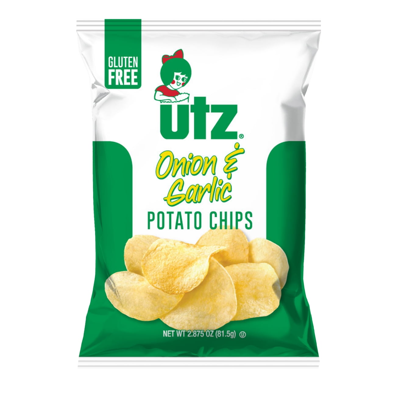 Utz Onion & Garlic Potato Chips 2.875 oz