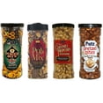 thumbnail image 1 of Utz Peanut Butter Pretzel Bites, Poker Mix, Pub Mix & Gourmet Caramel Popcorn, Variety 4-Pack, 1 of 2