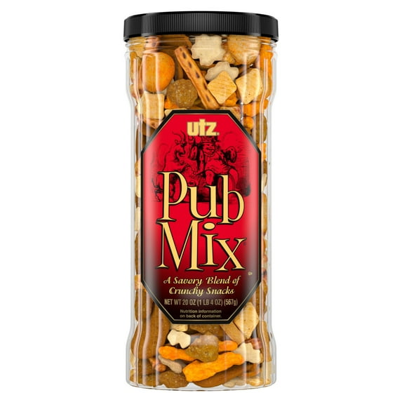 Utz Pub Mix, 20 oz Barrel