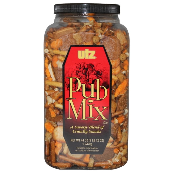 Utz Pub Mix, 44 oz Barrel