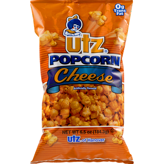 Utz Quality Foods Cheese Popcorn, 4-Pack 6.5 oz. Bags