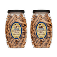 thumbnail image 1 of Braided Honey Wheat Pretzel Twists – 24 oz Barrel (2 Count) – Sweet Honey Taste, Thick, Crunchy Pretzel Twists, Perfect for Dipping and Snacks, Zero Cholesterol Snack Food, Brown, 1 of 2