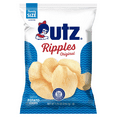 thumbnail image 1 of Utz Ripples Original Potato Chips, 4-Pack 7.75 oz. Family Size Bags, 1 of 2