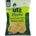 thumbnail image 1 of Utz Ripples Sour Cream & Onion Potato Chips in a 14.5 oz. Big Bag (2 Bags), 1 of 1