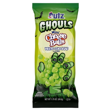 Utz Mini White Cheddar Zombie Cheese Balls 1.75oz