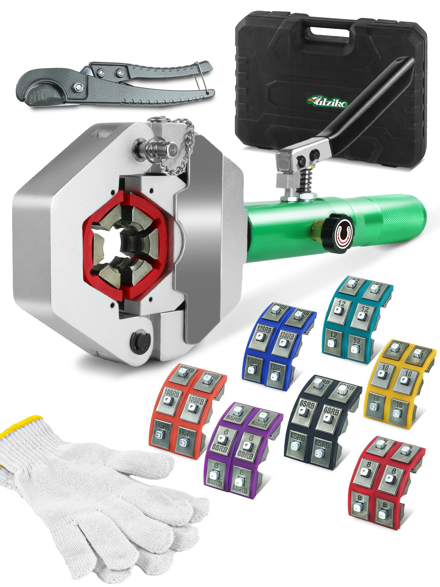 Utziko Hydraulic AC Hose Crimper Manual A/C Hose Crimper Kit Air