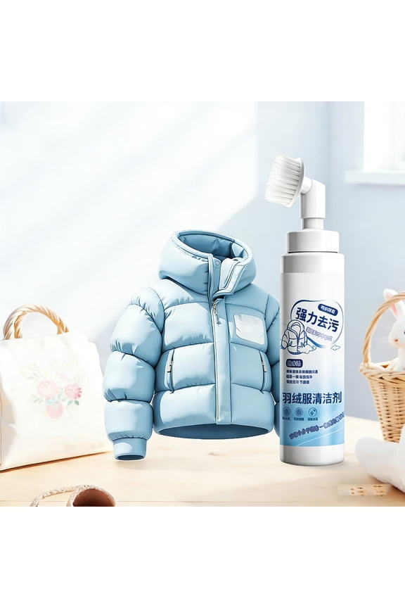 208ml Down Jacket Cleaning Foam, Wash-Free Agent for Down Jacket, No-wash Cleaning Spray, Clothes Washing Cleaning Foam
