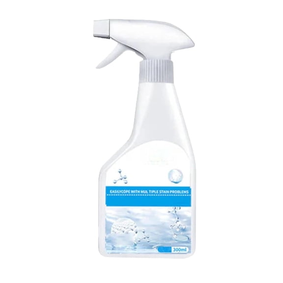 Uuiauoio 300ml Laundry Stain Remover Spray, Enzyme-Based Dry Clean Formula for Grease and Tough Stains on Linen Synthetic Fabrics, Pre-Treatment Solution for Collars and Set-In Spots