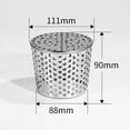 thumbnail image 1 of Uuiauoio 304 Stainless Steel Mesh Vent Cap - Bird & Rodent Proof Cone Cover with Debris Blocking Design,Fits PVC/Metal Pipes for Roof Vents, Gutters & Downspouts, 1 of 7