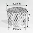 thumbnail image 1 of Uuiauoio 304 Stainless Steel Mesh Vent Cap - Bird & Rodent Proof Cone Cover with Debris Blocking Design,Fits PVC/Metal Pipes for Roof Vents, Gutters & Downspouts, 1 of 7
