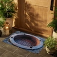 thumbnail image 1 of Uuiauoio 3D Hole Rug, Optical Illusion Rugs, Rug That Looks Like A Hole, Carpet Bottomless Holes Optical Illusion Area Rugs, Non-Slip Visual Doormat, 1 of 6